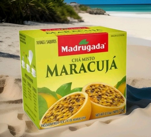 Madrugada Maracuja Passionsfruchttee 8 Schachteln 80 Teebeutel