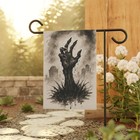 Zombie Hand Garden Flag Halloween Graveyard Decor Horror Haunted Yard Banner