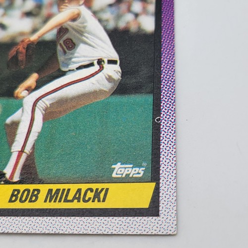1990 Topps #73 Bob Milacki Baltimore Orioles Baseball Card - Picture 6 of 9