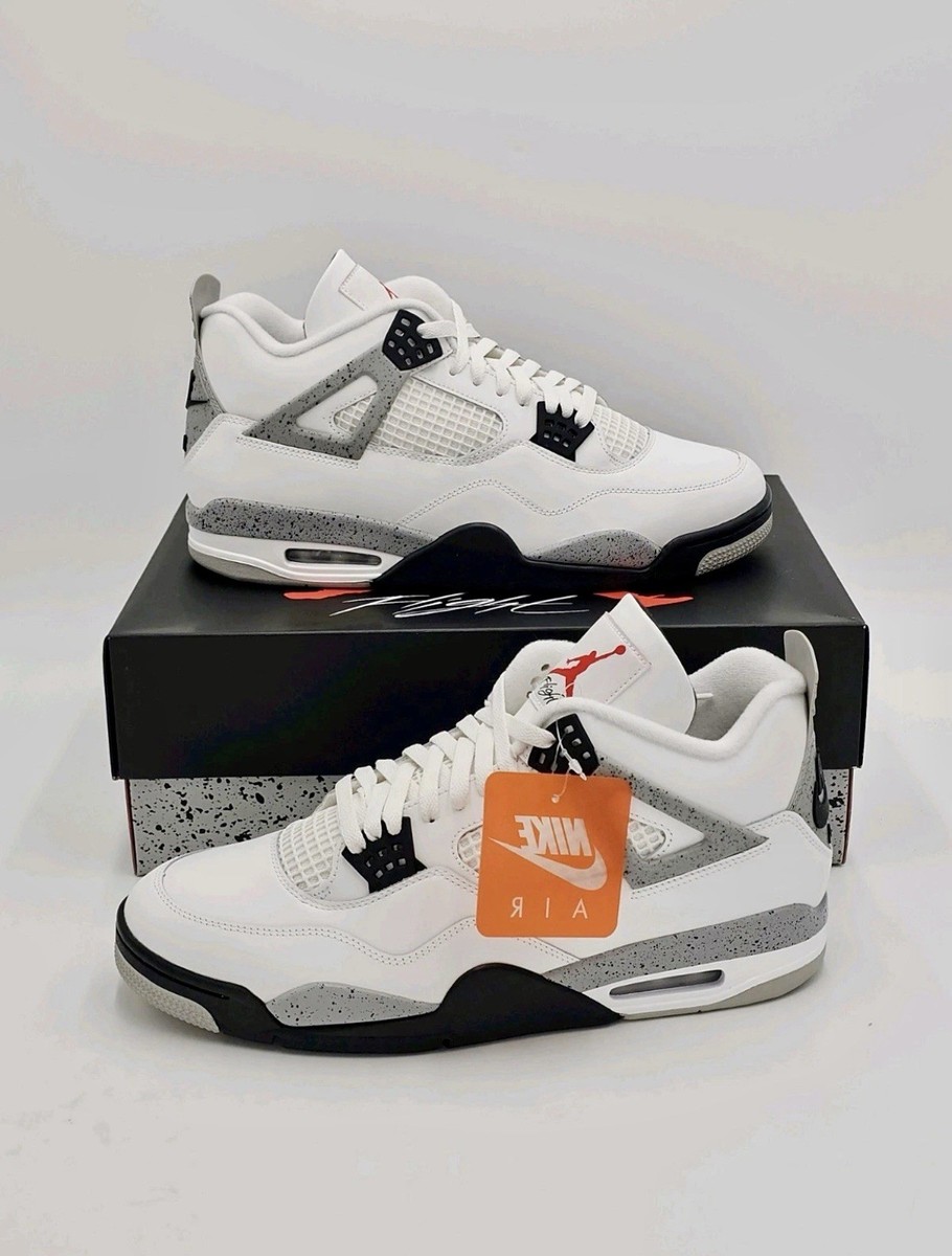 Air Jordan 4 White Cement 2025 Size 12. IN HAND. Ships Asap/IN