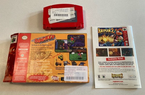 Rocket: Robot on Wheels (Nintendo 64 N64, 1999) Authentic CIB Tested - Picture 2 of 24