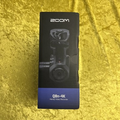 Zoom (Q8n-4K) Ultra High Definition Video Recorder w/Flip
