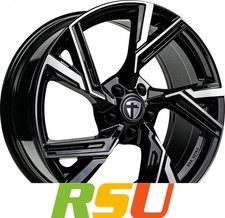 Tomason AR1 black diamond polished 8x18" ET35 LK5 112 ML 66.6 Alufelgen 18 Zoll