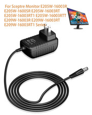 Adapter 12V-2A 24W Power Cord for Sceptre Monitor E205W-16003R E205W-1600SR