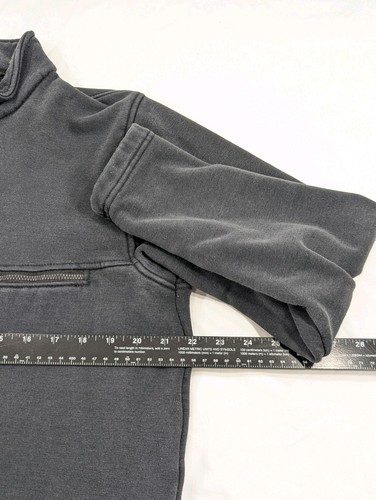 DragonWear FR Felpa Uomo Grande Nera GATTO 3 ARC 28 Pullover Made in USA - Foto 7 di 8