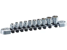Kyoto Machine Tools (KTC) Nepros 6.3SQ Inch Size Socket set of 10 NTB210BA