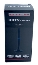 Digital HDTV Indoor/Outdoor Antenna 1080P 4K Ultra HD Strong Signal New In Box