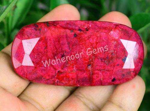 339.60 Ct Natural Huge Blood Red Ruby Cushion AGL Certified Loose Gemstone - Picture 3 of 5