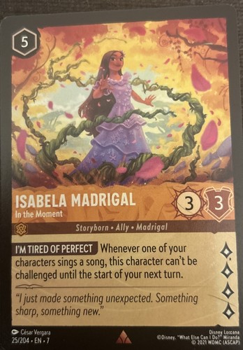 Lorcana Isabela Madrigal Im Moment