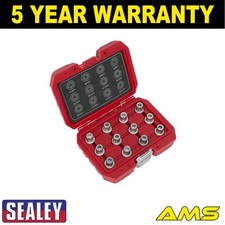 Sealey Locking Wheel Nut Key Set for VW 12pc SX224
