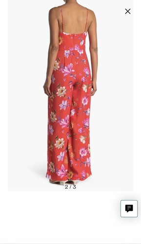 NEW TED BAKER “Cinzia” Wide Leg Jumpsuit Pockets TB Size 1 / UK Size 8 RRP £189 - Picture 3 of 7