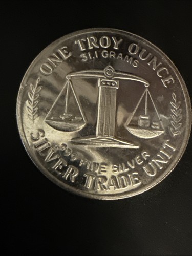 1 oz The Great Northwest Silver Trade Unit Fort Vancouver Round Vintage .999 - Imagen 13 de 18