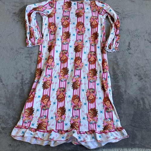 Fancy Nancy Disney Junior Little Girls NightGown Pajamas size 5t Long Sleeve - Picture 9 of 9
