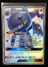 Shiny - Banette GX Pokémon Sun & Moon Hidden Fates Vault #SV61