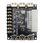 24 Pins ATX Supply Board and Acrylic Case Kit Module Adapter Connector1877