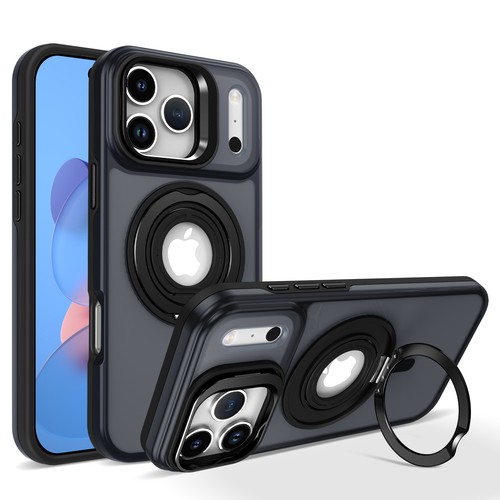 For iPhone 17 Pro Max 16e 15 14 13 Magnetic Hybrid Matte Case Shockproof Stand - Picture 16 of 16