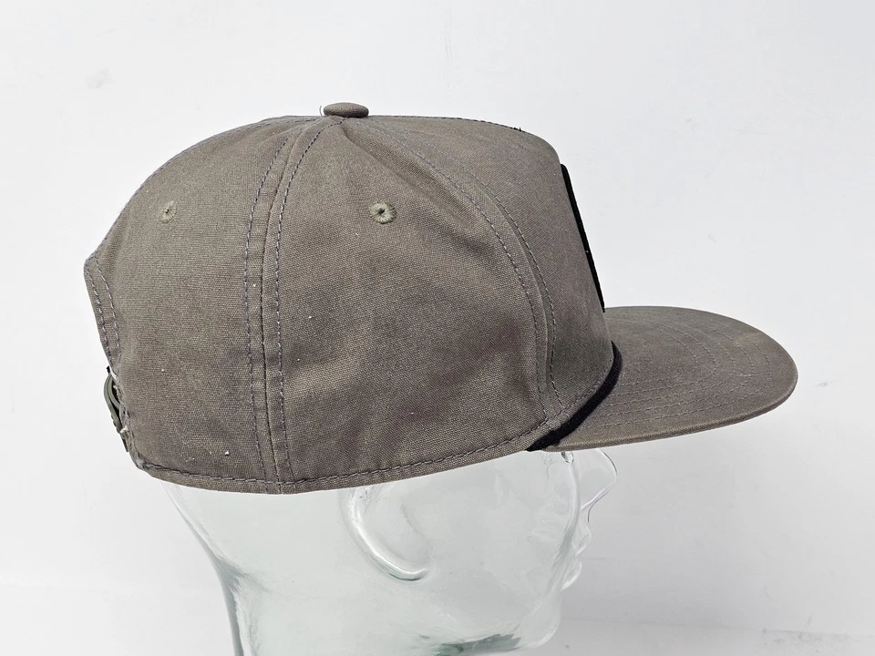 Parche bordado de cuerda verde oliva espalda gorra gorra Jess Kimura carbón x para hombre Foto 4 de 4