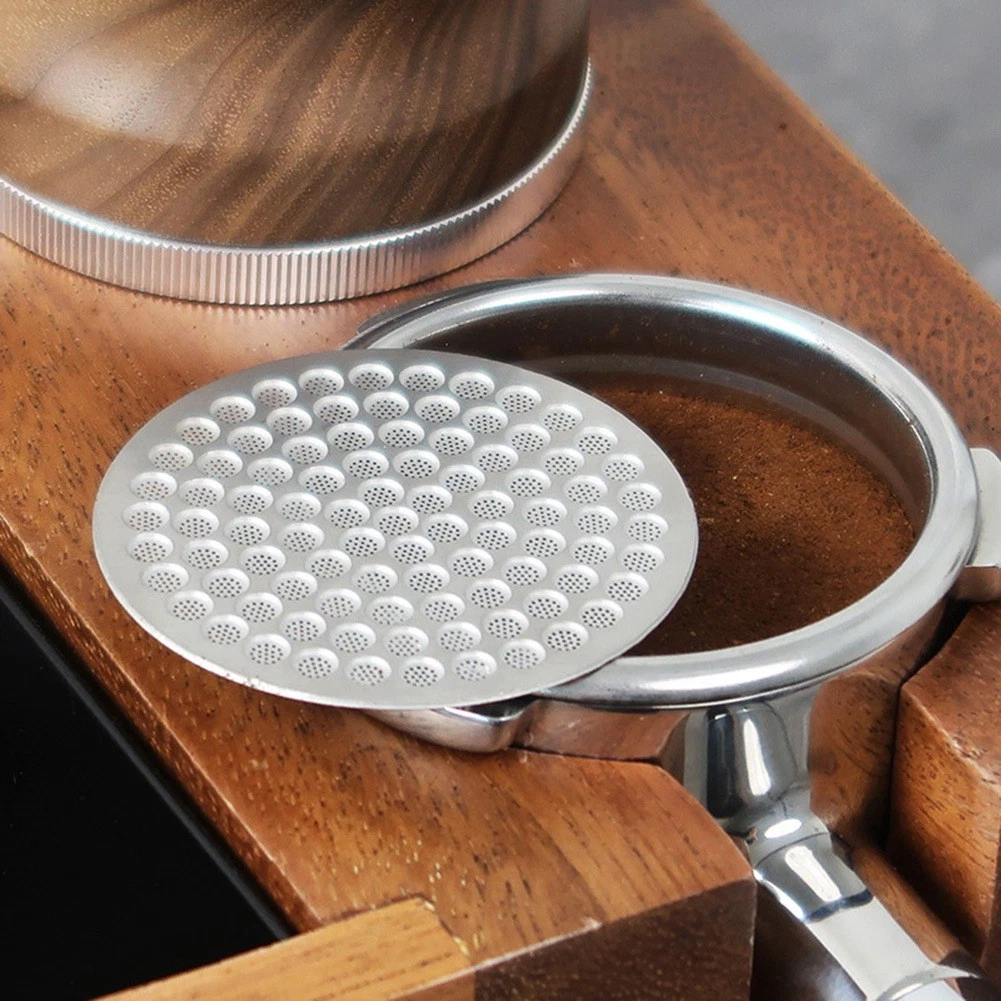 Reusable Coffee Puck Screen Coffee Machine Mesh Coffee Maker Filters 53mm H9K7