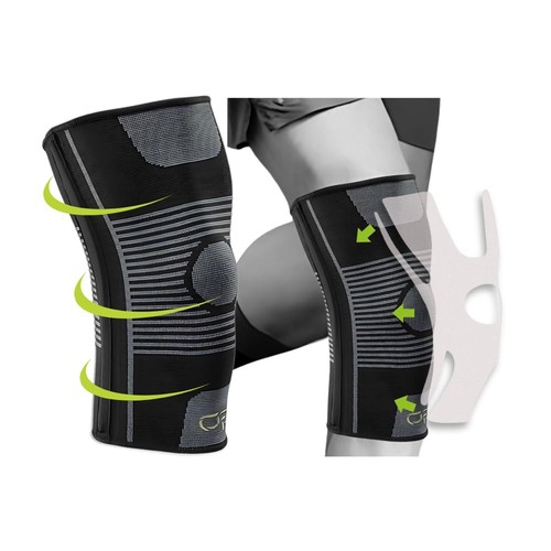 Kinesiology Knee Compression Sleeves - Professional Knee Braces for Men and W...
