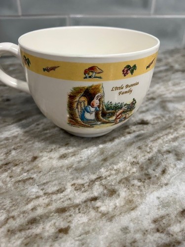 Vintage Regal Melamin Ware Little Bunnies Family großer Becher - Bild 5 von 6