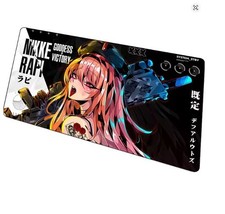 Anime Girl Computer Desk Mat XXL Mouse Pad Kawaii Extended Gaming Office Carpet