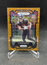 2023 Panini Prizm Bijan Robinson RC Orange Lazer #305 Falcons Rookie Card🔥