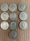 (20) 1966-1969 U.S. Kennedy 40% Silver Half Dollars +[1], one 1964 90% silver