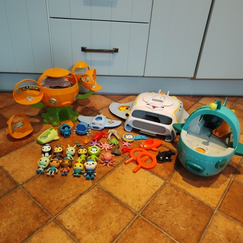 Paquete Octonauts Octpod Octoray Gup A Luces y Sonidos figuras accesorios - Imagen 2 de 22