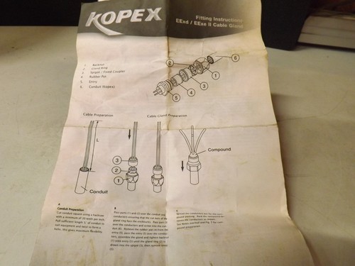 KOPEX-EX HAA0505 25mm 3/4' US Conguit 3/4' Male Thread Unplated Brass - Picture 12 of 14