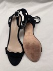 Loeffler Randall Black Suede Leather Scalloped Heel Size 8.5 — photo 5