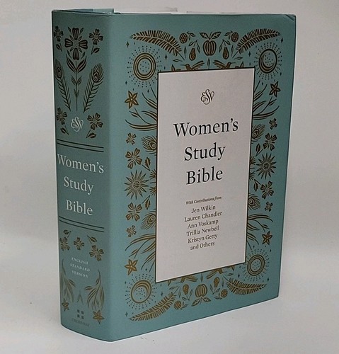 ESV Women's Study Bible  Hardcover Dust Jacket Crossway Very Good Condition 