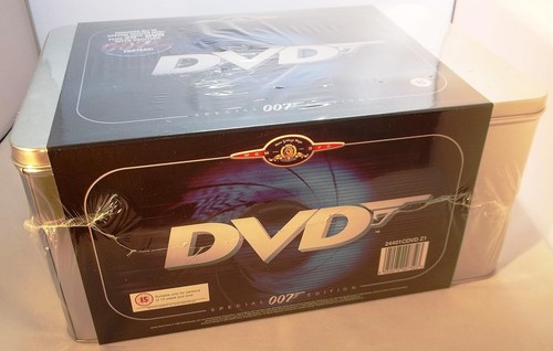 007 JAMES BOND COLLECTION BOXSET 19 FILMS DVD Guy Hamilton Movie Film New UK R2 - Picture 1 of 3