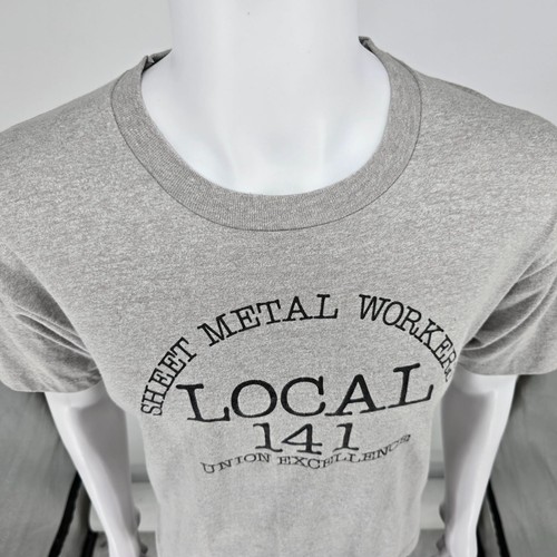 Vintage Early 1990s Sheet Metal Workers Local 141 Cincinnati Union T-Shirt (L) - Picture 8 of 13