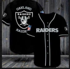 new jersey, Raiders Baseball Jersey -baseball jersey, 3d gift,2025 hot