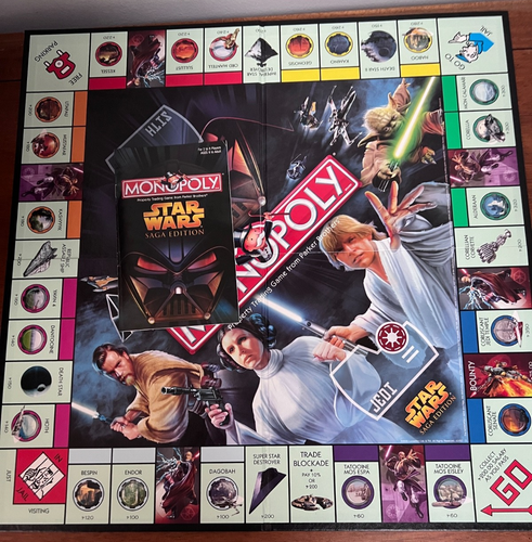 Star Wars Monopoly Saga Edition, Parker Brothers - Picture 3 of 3