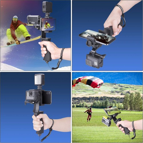 Cámara de acción portátil ergonómica 2 en 1 + teléfono inteligente SYN estabilizador de agarre com... - Imagen 2 de 7