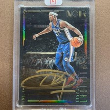 Panini Noir Embiid Autograph Auto 238556