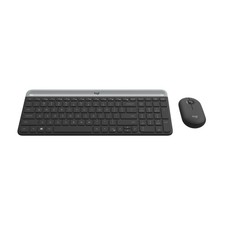 Logitech Slim Wireless Keyboard & Mouse Combo 920-010961 Black