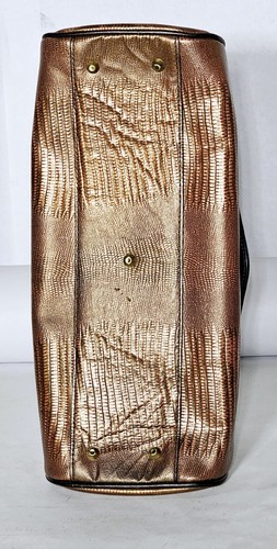 ***Charlie Lapson Copper/Brown Leather Purse/Shoulderbag*** - Picture 4 of 10