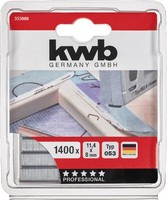 Klammern, 11,4 Mm X 8 Mm, Feindraht, Standard, 1400 Stk.