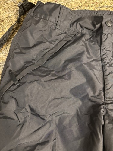 Pantalones de nieve Columbia vintage años 90 negros nailon esquí snowboard para hombre talla mediana - Imagen 4 de 14