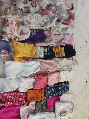 Lot Of Girls Winter Clothes Size 6-9 Month's Pre-owned