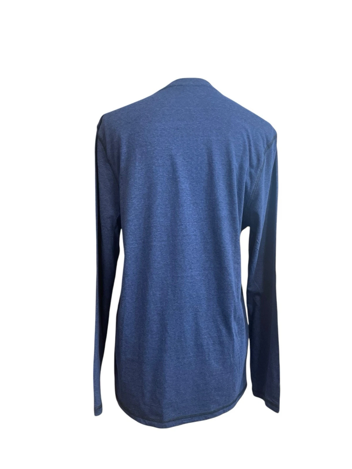 alo-yoga black heathered long sleeve shirt
