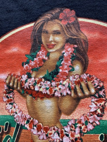 Woody's Longboards Hawaii Get Lei'd in Hawaii Tank Top Men's 2XL Black - Picture 3 of 19