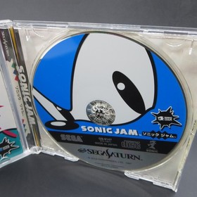 Sonic Jam Sega Saturn with Spine Card and Manual Japanese