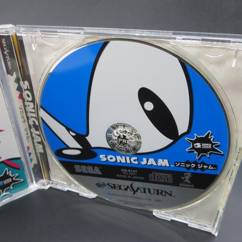 Sonic Jam Sega Saturn with Spine Card and Manual Japanese - Picture 4 of 9