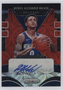 2019-20 Panini Prizm Rookie Signatures Choice Nickeil Alexander-Walker Auto RC