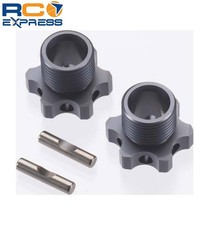 Tekno RC Wheels Hubs 17mm 1mm Offset w/Pins EB48 (2) TKR5071B