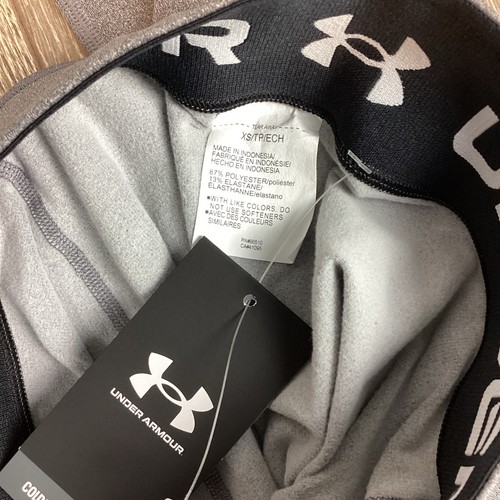 Under Armour Compression Mid Rise Ankle Leggings Gray New Women’s XS Full Length - Picture 5 of 6
