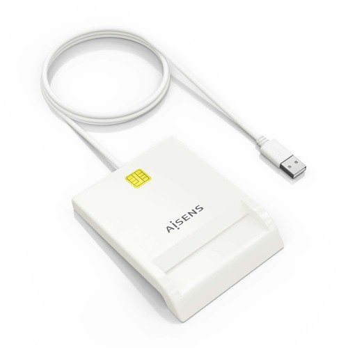AISENS DNIE WHITE SMART CARD READER - 第 1/7 張圖片